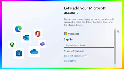 How do I set up a computer without a Microsoft account?