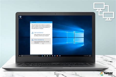 How do I set up screen-sharing on Windows 10?