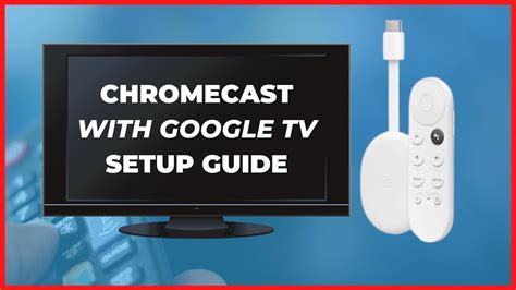 How do I setup my built-in Chromecast on my TV?