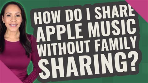 How do I share Apple Music with one person?