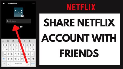 How do I share Netflix with friends?
