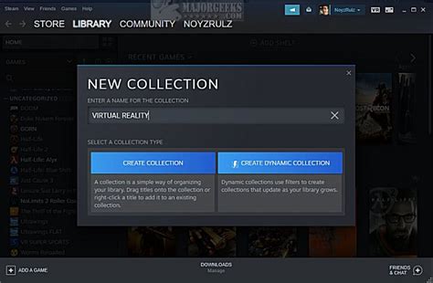 How do I share a collection on Steam?