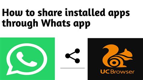 How do I share an installed app?
