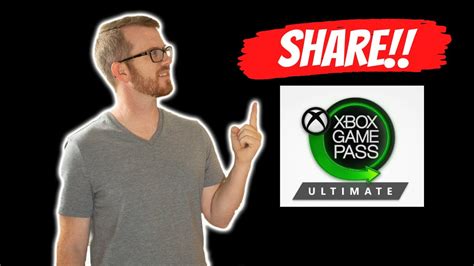How do I share my Xbox family pass?