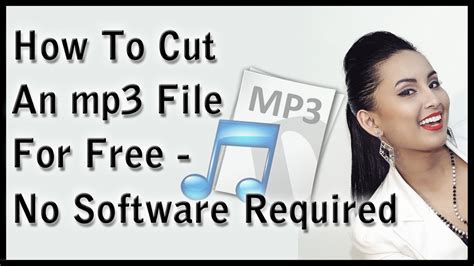 How do I shorten an MP3 file?