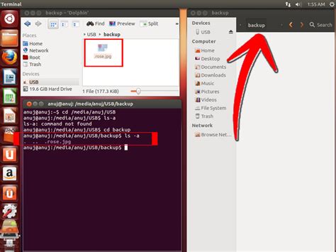 How do I show hidden files in Ubuntu?