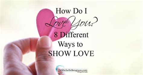 How do I show love?