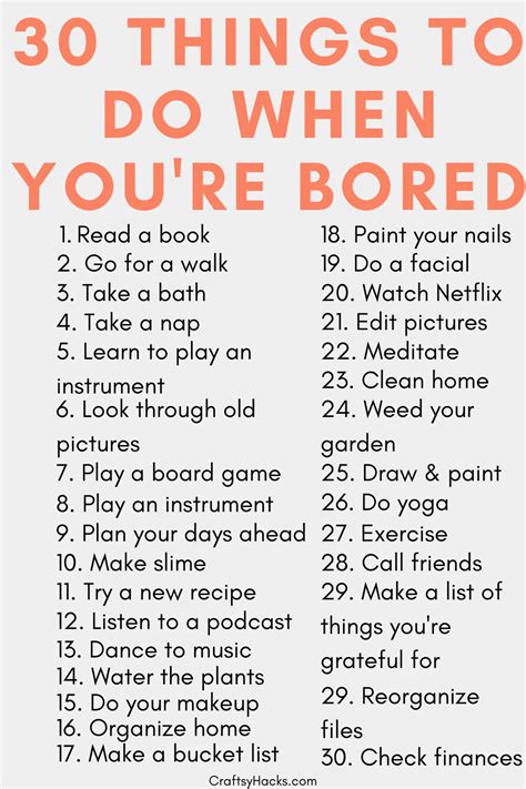How do I spend my boring time?