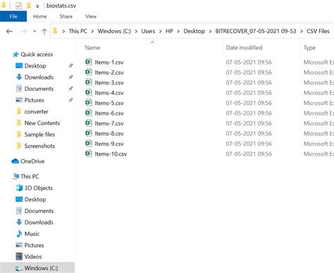 How do I split a CSV file?