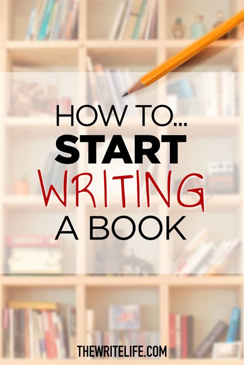 How do I start writing?