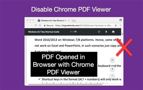 How do I stop Chrome from hijacking PDF files?