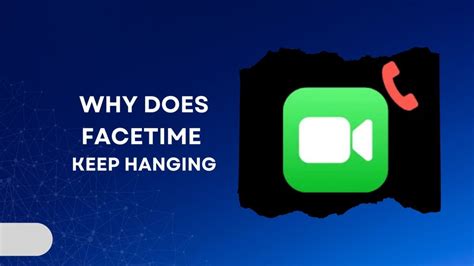 How do I stop FaceTime from hanging up on its own?