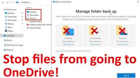 How do I stop OneDrive from uploading to the cloud?