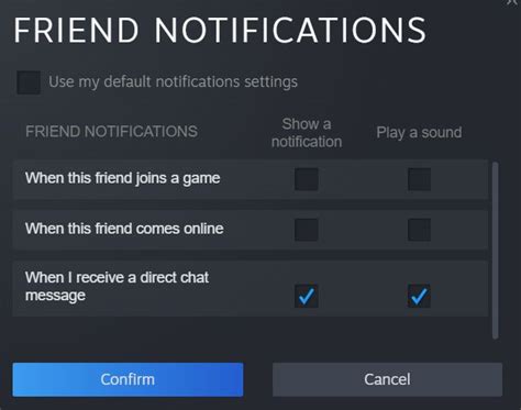 How do I stop Steam from notifying my friends?