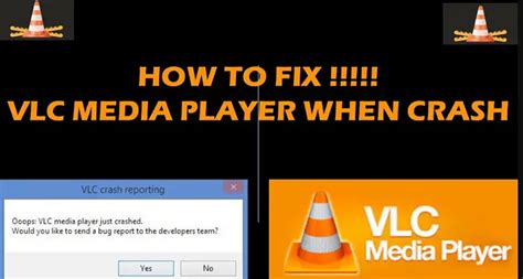How do I stop VLC from crashing?