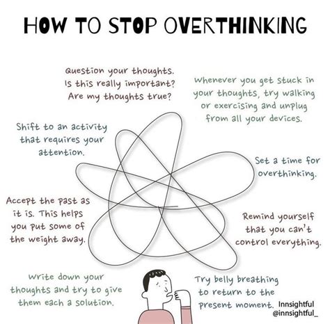 How do I stop being Overthinker?