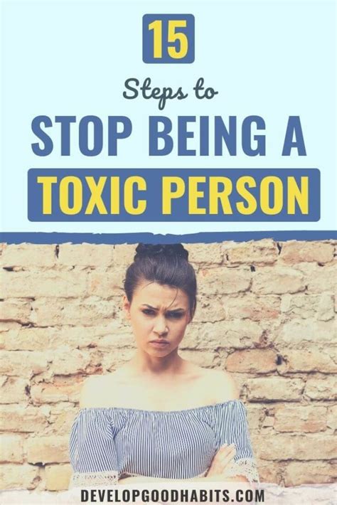 How do I stop being a toxic girl?