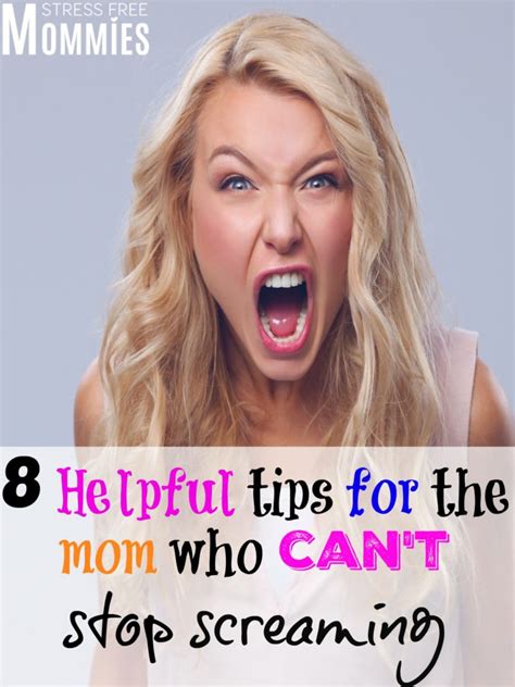 How do I stop being a yelling mom?