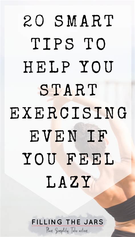 How do I stop being lazy and fit?