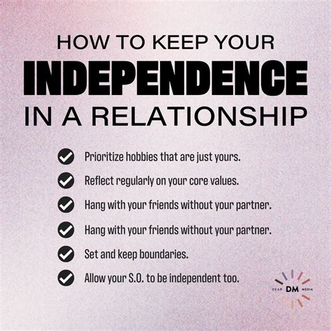 How do I stop being so independent in a relationship?