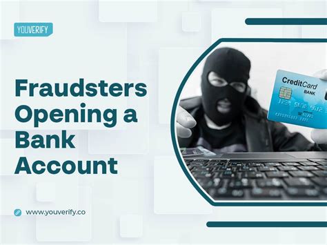 How do I stop fraudsters from opening my bank account?
