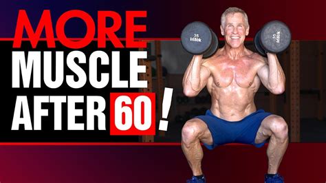 How do I stop losing muscle after 60?