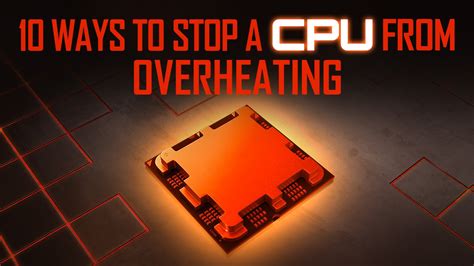 How do I stop my CPU from overheating?