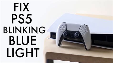 How do I stop my PS4 from blinking blue?