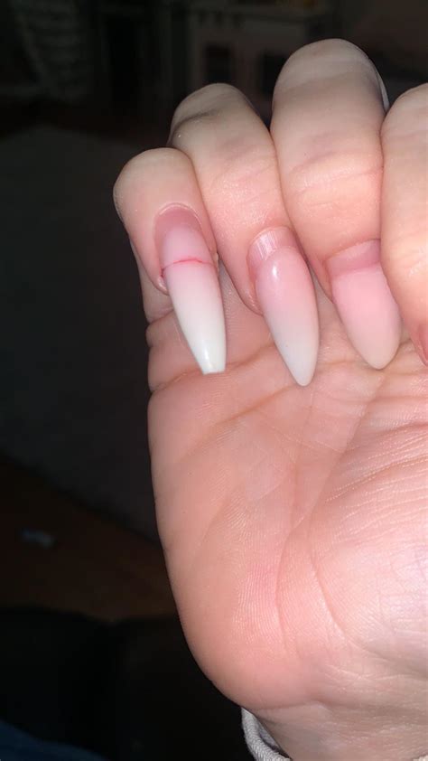 How do I stop my acrylic nails from hurting?