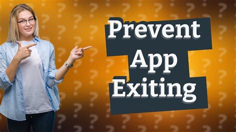 How do I stop my child from exiting apps?