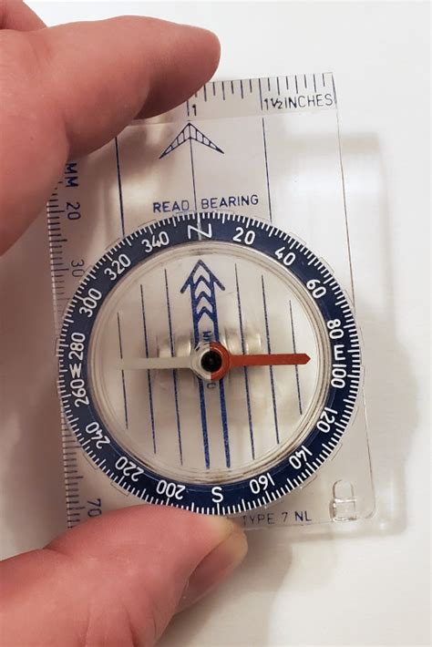 How do I stop my compass from slipping?
