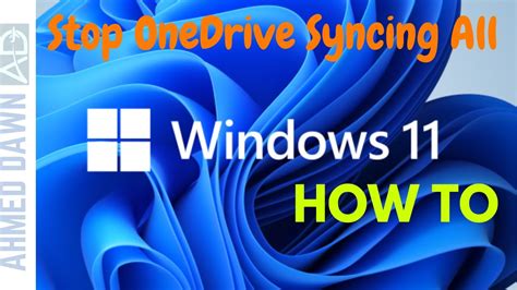 How do I stop my computer from using OneDrive?