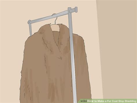 How do I stop my fur jacket from shedding?