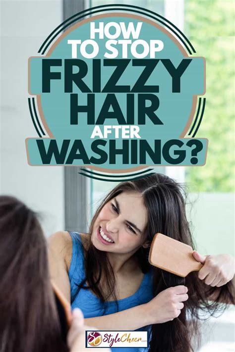 How do I stop my hair from frizzing in the damp?