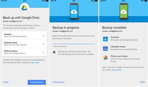 How do I stop my iPhone from backing up to Google Drive?