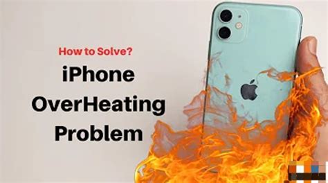 How do I stop my iPhone from getting hot?