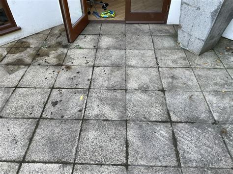 How do I stop my patio from being slippery?