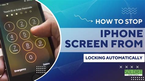 How do I stop my screen from locking?