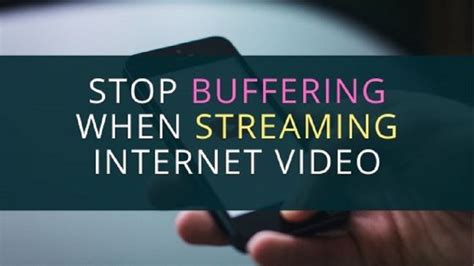 How do I stop online buffering?