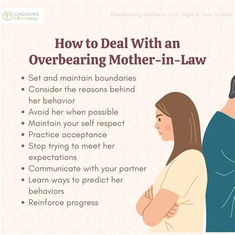 How do I stop overbearing in laws?