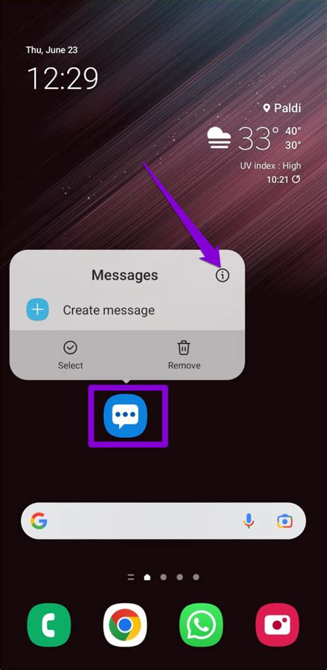 How do I stop screen sharing on messages?