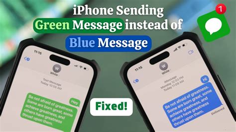 How do I stop sending green messages?