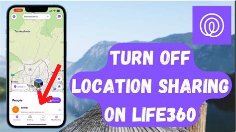 How do I stop sharing my location without them knowing life360?