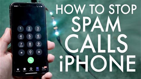 How do I stop spam calls on my Iphone?