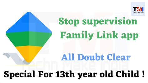How do I stop supervision on Family Link 2023?