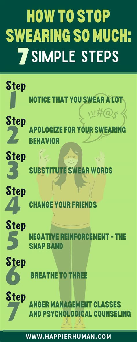 How do I stop swearing at school?