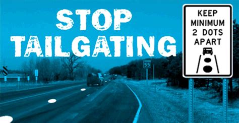 How do I stop tailgating?