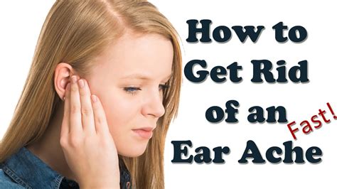 How do I stop the pain in my ear?