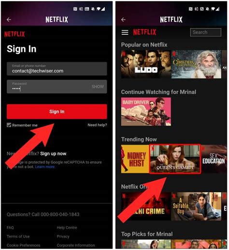 How do I stream Netflix together?