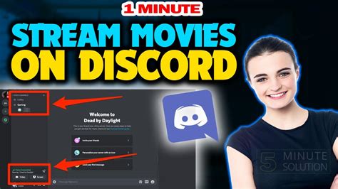How do I stream movies on Discord mobile?